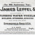 The James Leffel  amp  Company  80th year 